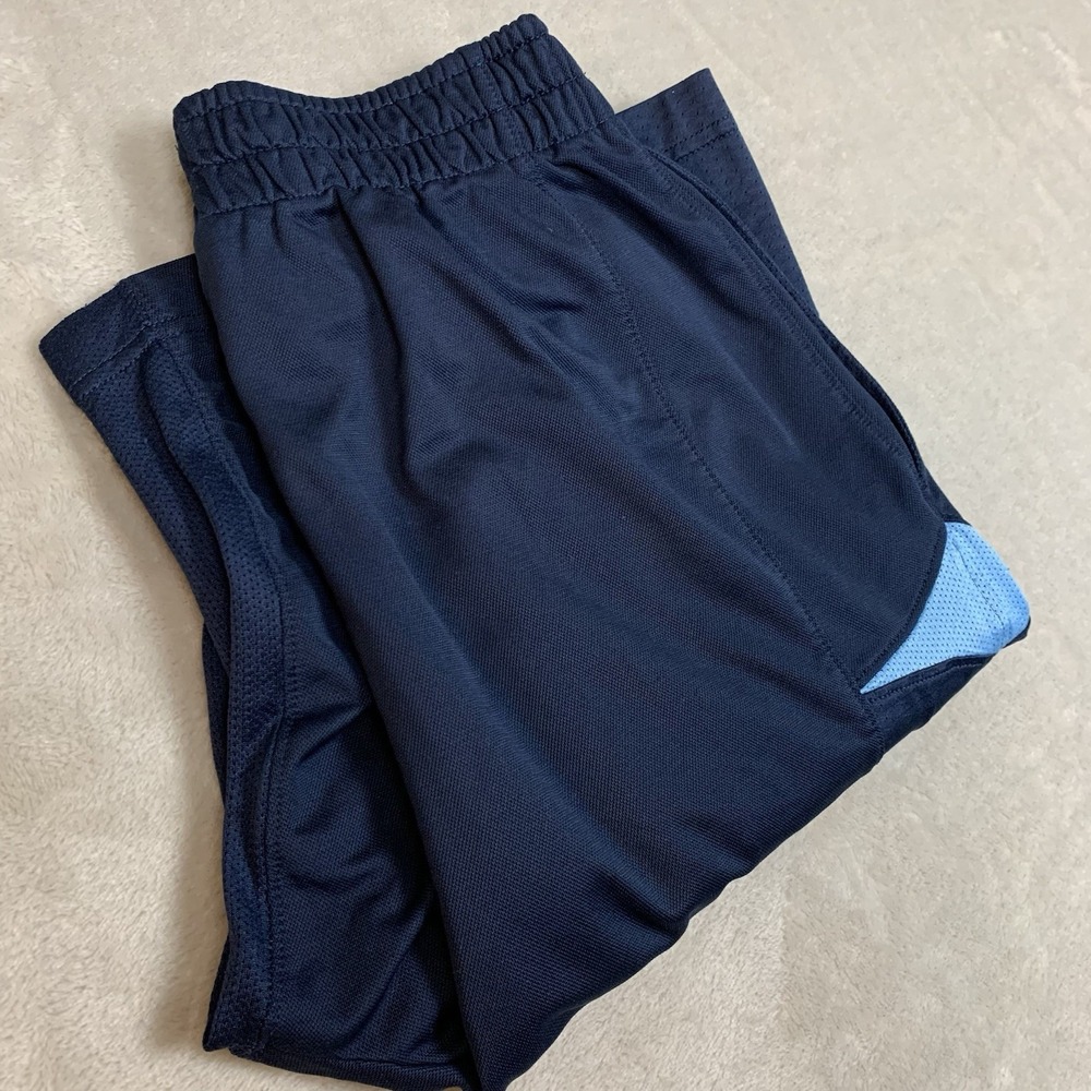 Nike Air Jordan Shorts Mens Medium Blue Jumpman Basketball No Drawstring - Picture 1 of 9